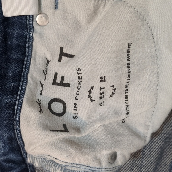 Loft High waist flare cropped jeans - Picture 8 of 14